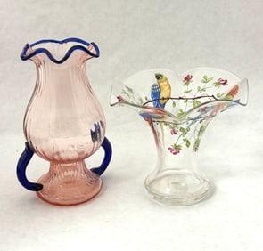 2 Czech Vases