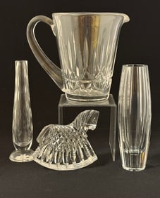 4 Waterford items