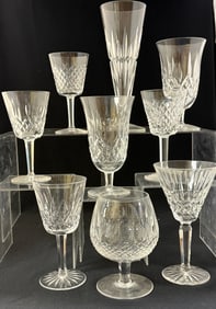 Group of 9 Waterford Goblets