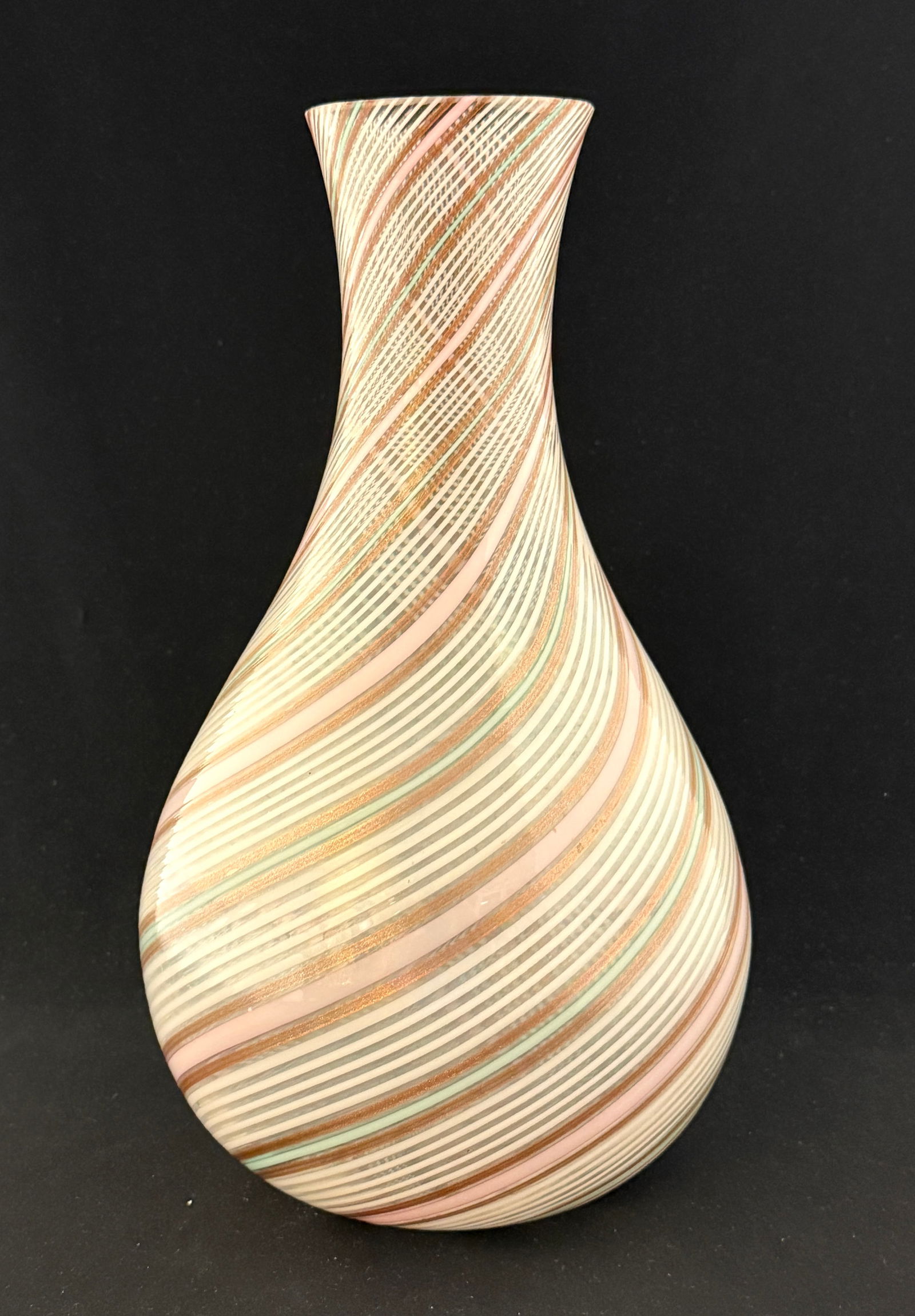 Murano Mezza Filigrana Vase (1 of 6)