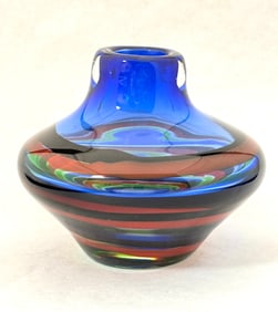 Fulvio Bianconi Glass Vase
