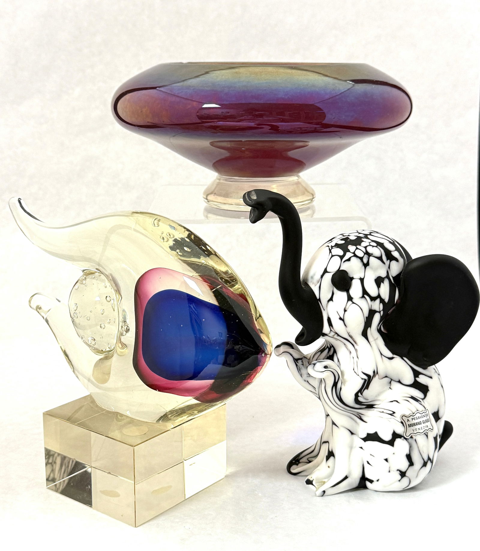 3 Murano Art Glass Items (1 of 7)