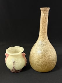 2 European Art Glass Items