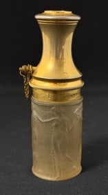 R Lalique perfume bottle