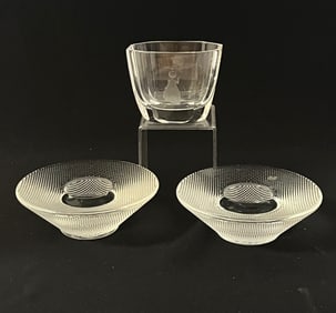 3 Northern Europe glass items