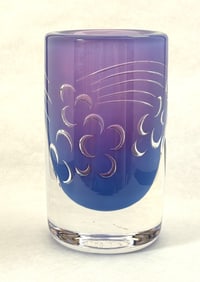 Orrefors Olle Alberius glass vase