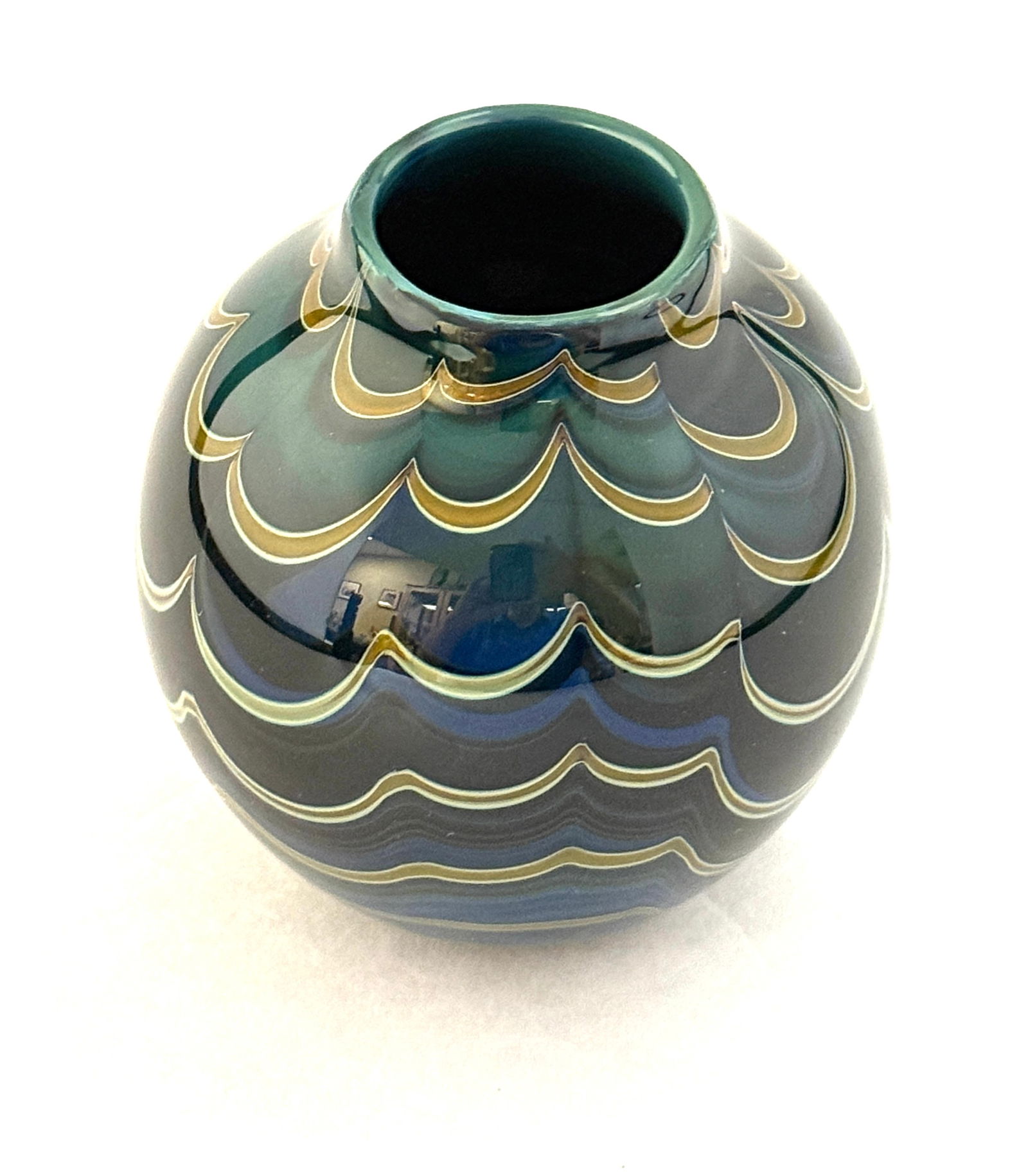 Early Charles Lotton Glass Vase (1 of 2)