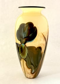 Rick Satava Iris Glass Vase