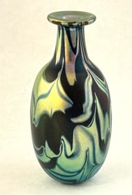 Mark Peiser Art Glass vase