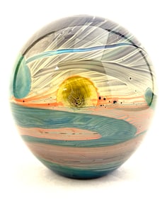John Lewis Art Glass Orb