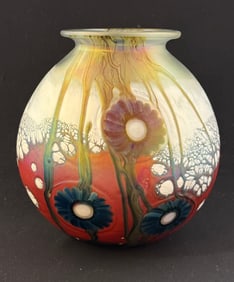 Eicholt Red Glass Vase