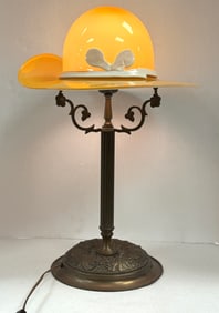 Murano Hat Form Glass Lamp