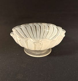 Murano Footed Ribbon Dish