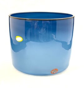 Niferno Blue Round Bowl
