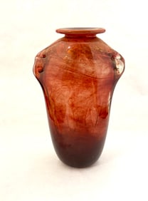 Fritz Dreisbach Red Vase