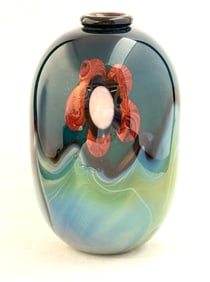 Michael Pavlik Paperweight Vase