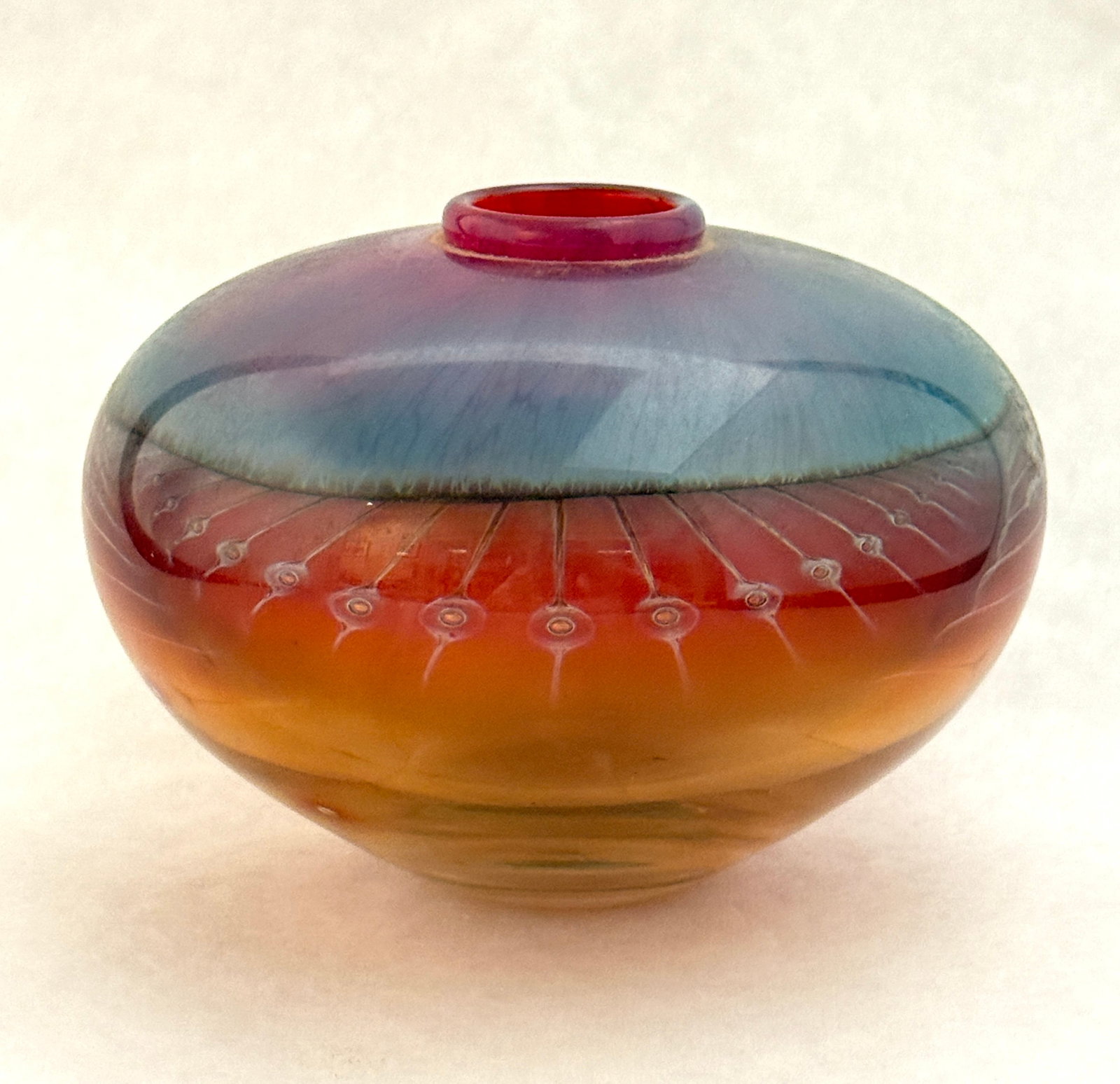 Robert Burch Squat Vase (1 of 4)