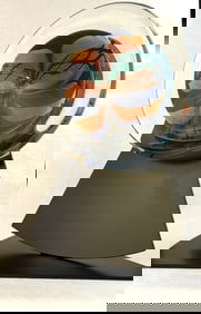 Rolin Karg Art Glass Sculpture