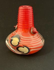 Levin Futuristic Glass Vase