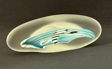 James Wilbat Glass Sculpture