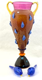 David Levi Art Glass Sculpture