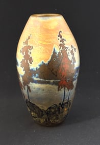 Roessler/Heilman Iridescent Vase