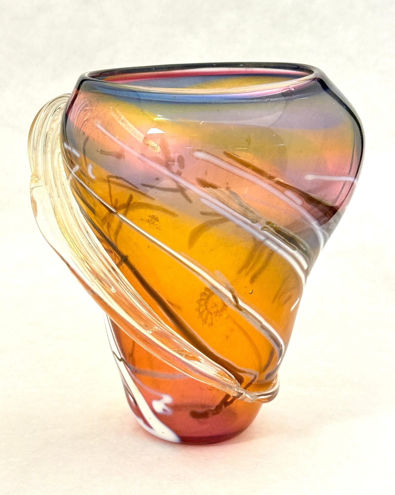 Translucent Pink Vase (1 of 4)