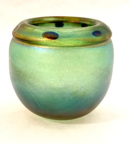 Mark Peiser Art Glass Vase