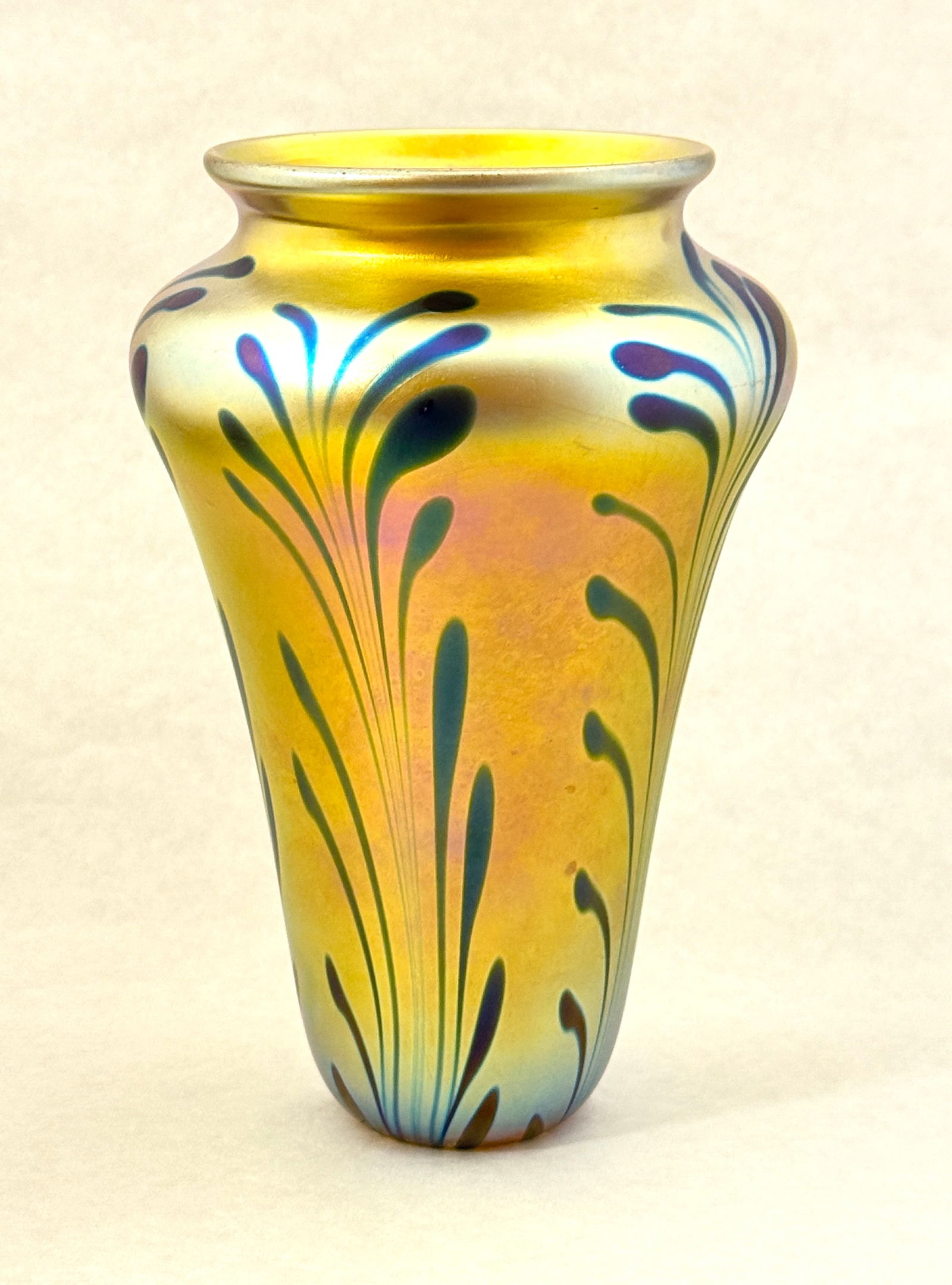 John Lotton Iridescent Gold Vase (1 of 3)