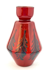 Bing Cherry Lundberg Vase