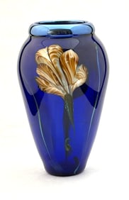 Early Rick Satava Glass Vase