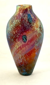Satava Del Fava Glass Vase
