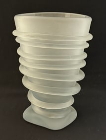 Tommie Rush Art Glass Vase