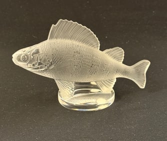 Lalique Fish Sculpture