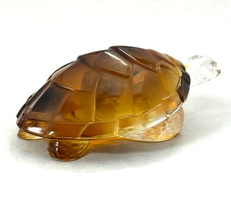 Lalique figural turtle