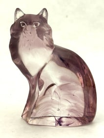 Tittot Cat Glass Sculpture