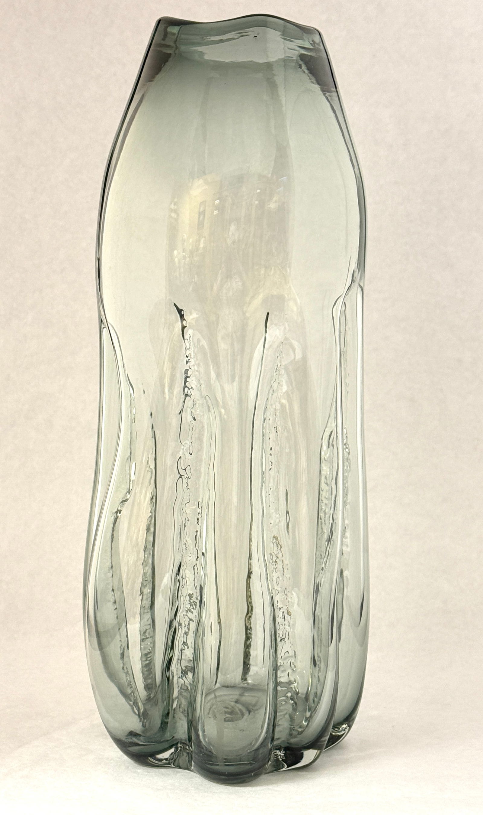 Large Blenko glass vase (1 of 4)
