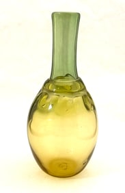 Jolley Green Bottle Form Vase