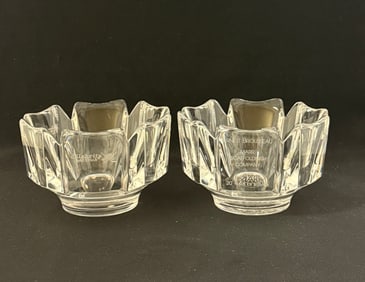 2 Orrefors Crystal Bowls