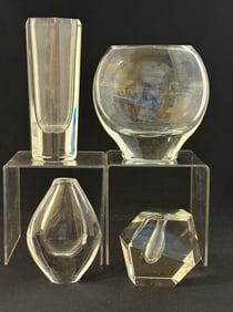 4 Swedish Crystal Items