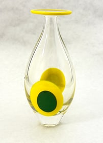 Tony Cray Art Glass Vase