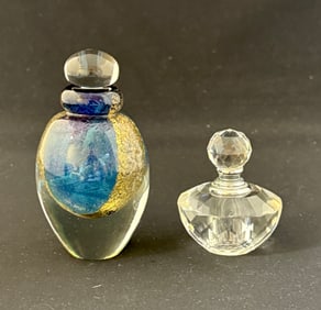 2 Art Glass Perfumes