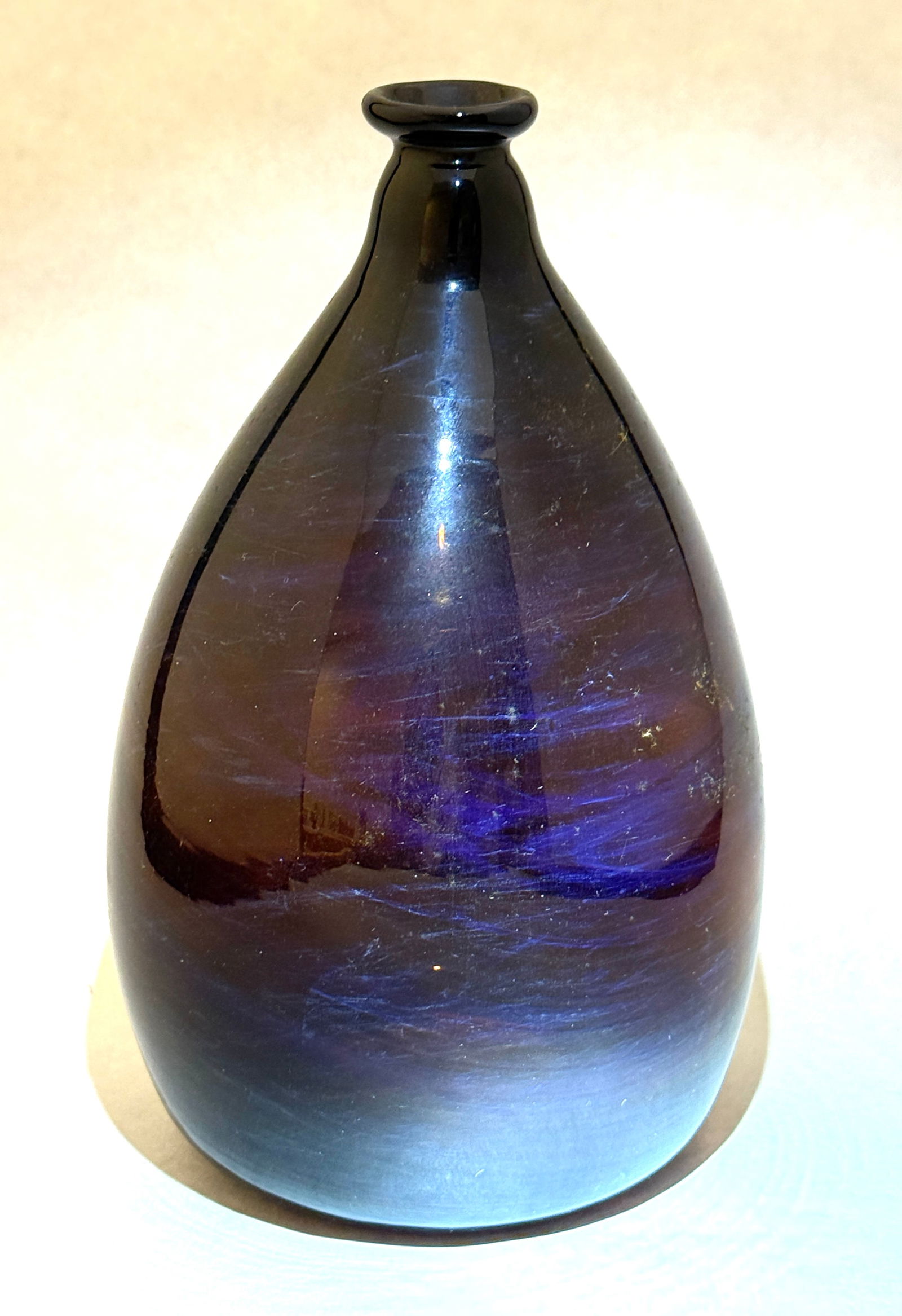 Early John Lewis Bottleform Vase (1 of 3)