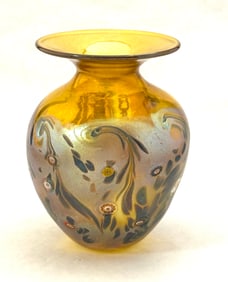 Hanson Art Glass Vase