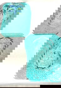 2 Blue Faces/Masks