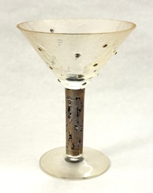 Smyers Art Glass Goblet