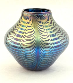 Jeremiah Lotton Blue Vase