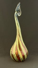 Charles Lotton Goose Neck Vase