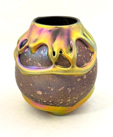 Charles Lotton Lava Vase