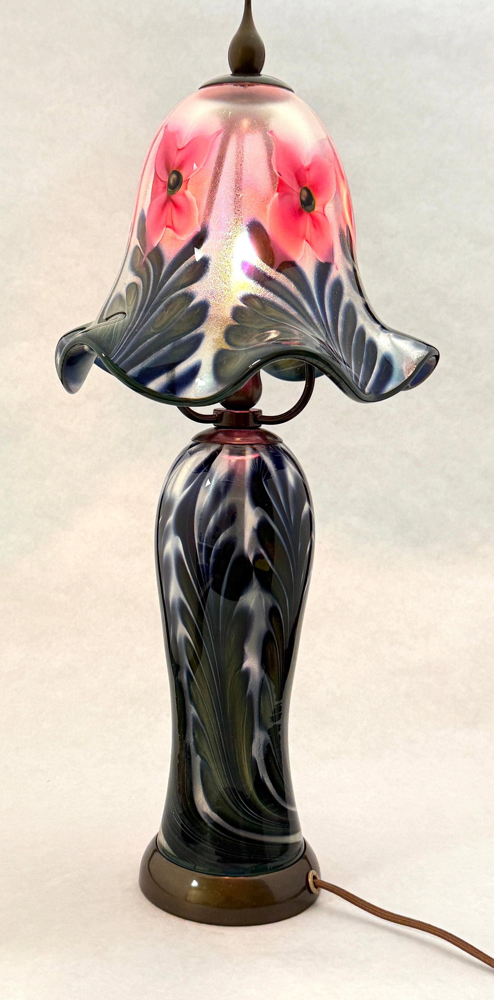 Daniel Lotton Lamp with Flowers (1 of 6)